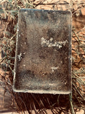 Blackened Wax Primitive Folk Art: Corn Seed Packet