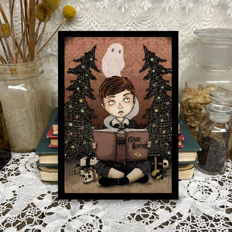 The Orphans of Dudleytown Art Print: Christmas Ghost Stories