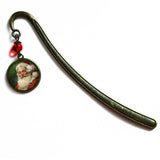Victorian Santa Book Hook