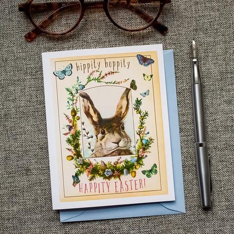 Easter Card: Hippity Hoppity Happity Easter!