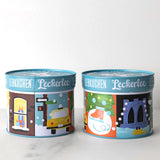 Leckerlee Assorted Mini Lebkuchen in City Scenes Tin