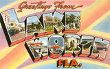 Postcard: Greetings from Lake Worth, Florida
