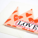 Party Crown Card: Loved