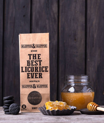 Klepper & Klepper Licorice with Real Honey, from The Netherlands