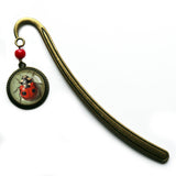 Ladybug Bronze Book Hook