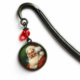 Victorian Santa Book Hook
