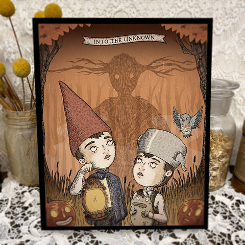 The Orphans of Dudleytown Art Print: Into The Unknown