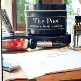 Literary Candle: The Poet (Orange & Basil & Amber)