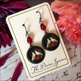 Love Bird Doves Earrings, Handmade in Detroit