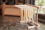 Beechwood Collapsible Pasta Drying Rack, from Italy