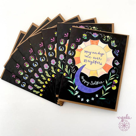 Solstice Cards: Box of 8 (Ever Brighter)