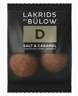 Lakrids by Bülow: Salt & Caramel Licorice, mini package