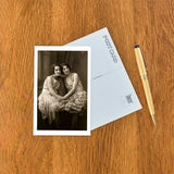 Postcard: Studio Portrait, Two Women