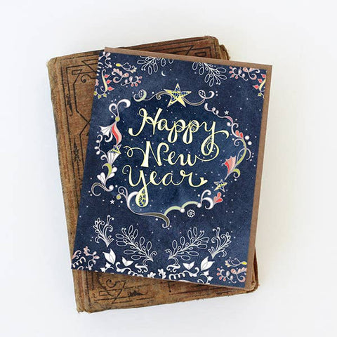 New Year Card: Starry New Year