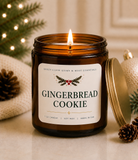 Gingerbread Cookie Soy Wax Candle, 7 oz.