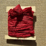 Silk Ribbon & Gift Card Set: Christmas Red Toadstool & Gnome Tags