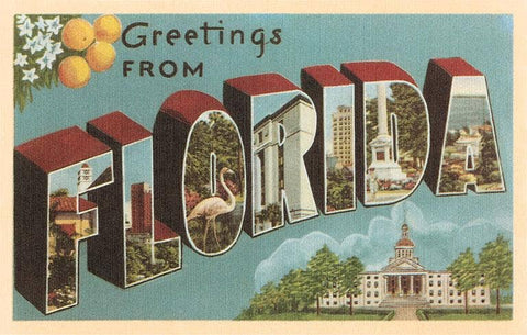 Postcard: Greetings from Florida