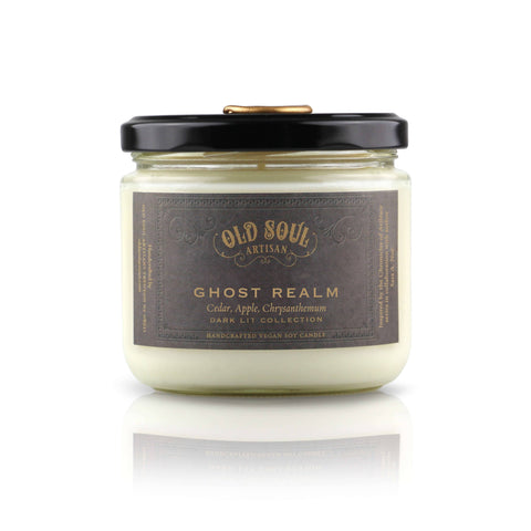 Ghost Realm Soy Candle, 12 oz.