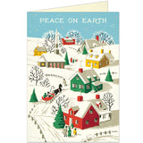 Christmas Boxed Cards with Vintage Village Scene