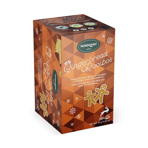 Nordqvist Traditional Gingerbread Rooibos Tea, from Finland