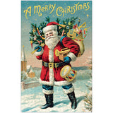 Vintage Puzzle: Santa Claus