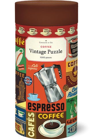 Vintage Puzzle: Coffee, 1000 pieces