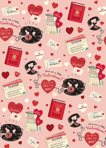 Valentine Wrap/Poster: Give Me a Ring