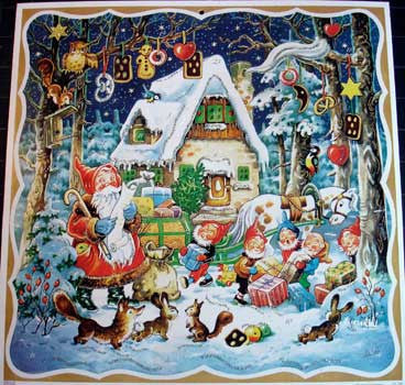 Advent Calendar: Santa & Elves