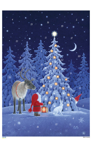 Advent Calendar: Tomten with Reindeer
