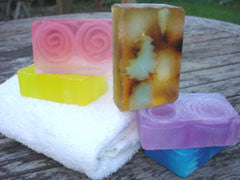 Handmade Glycerin Soaps: A Kelly Soap Sampler