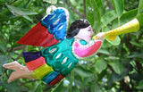 Mexican Tin Ornaments: Musical Angels