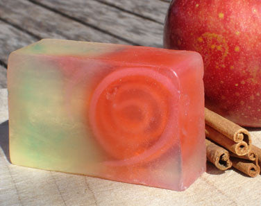 Seasonal Handmade Glycerin Soaps: Apple Spice