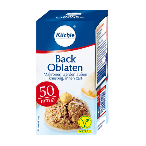 Küchle Back Oblaten: Baking Wafers for Lebkuchen, 50 mm.
