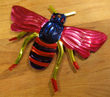 Mexican Tin Ornaments: Bugs
