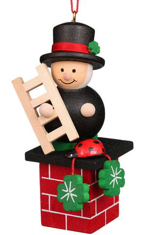 German Christmas Ornament: Lucky Chimney Sweep