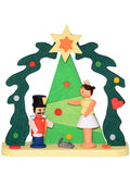 German Christmas Ornament: Clara & the Nutcracker