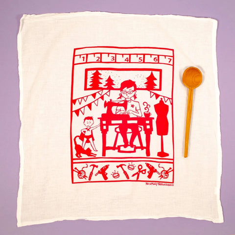 Flour Sack Tea Towels: Crafter