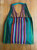 Mexican Market Bags: Striped Hand Loomed Cotton