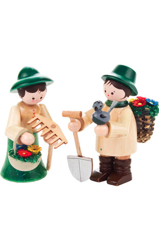Handmade Wooden Gardeners from Germany