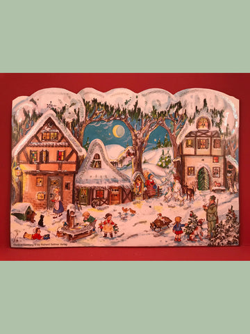 Advent Calendar: Snowy Houses