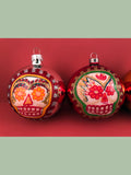 Mexican Glass Ornaments: Calaveras