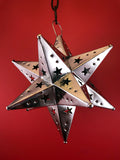 Mexican Tin Ornaments: Moravian Star, Large