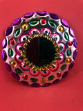 Mexican Tin Ornaments: Colorful Mirrors
