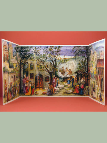 Advent Calendar: Nativity Panorama