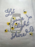 Millie's Tea Towels, Hand Embroidered: Well Preserved (7 to choose from)