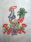 Millie's Tea Towels, Hand Embroidered: Folksy Farmhouse (6 to choose from!)