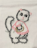 Millie's Tea Towels, Hand Embroidered: Busy Kitties (7 to choose from)