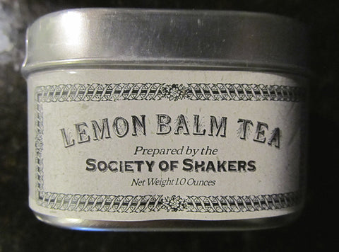 Shaker Herbal Teas: Lemon Balm