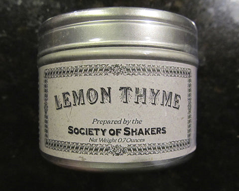Shaker Culinary Herbs: Lemon Thyme