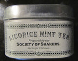 Shaker Herbal Teas: Licorice Mint